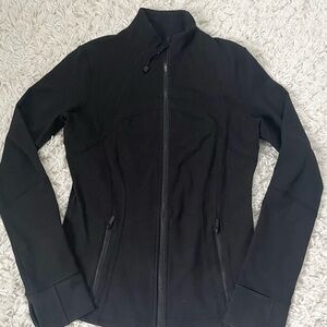 lululemon athletica Black Zip-Front Utility Jacket